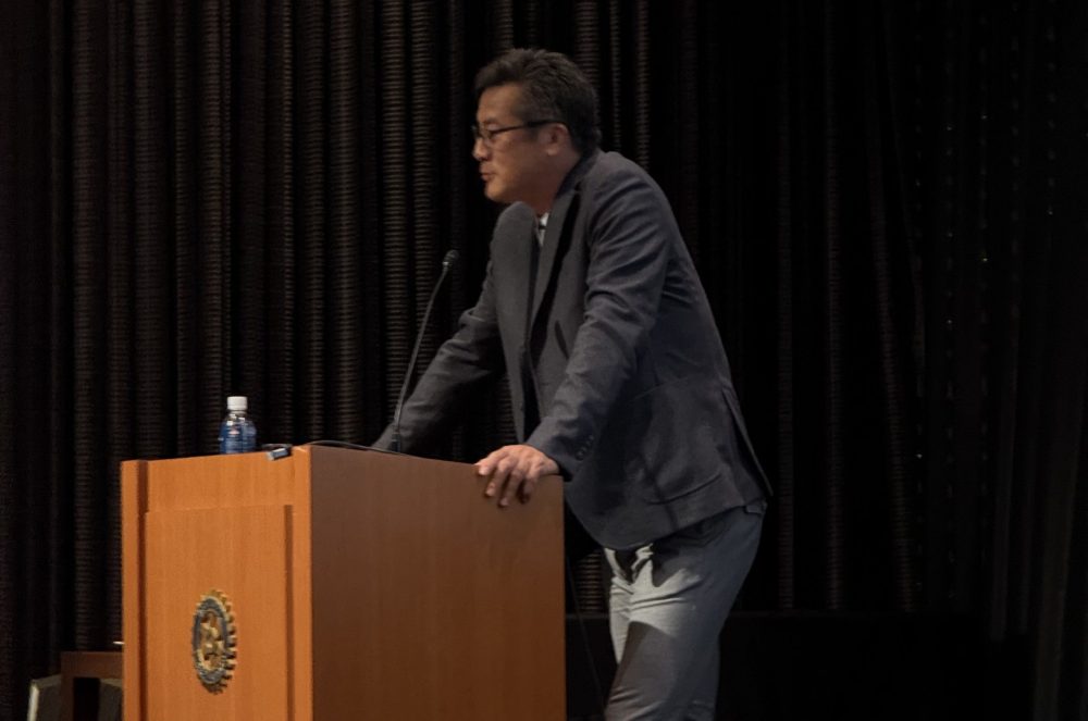 中垣内祐一氏 記念講演会 人生二毛作